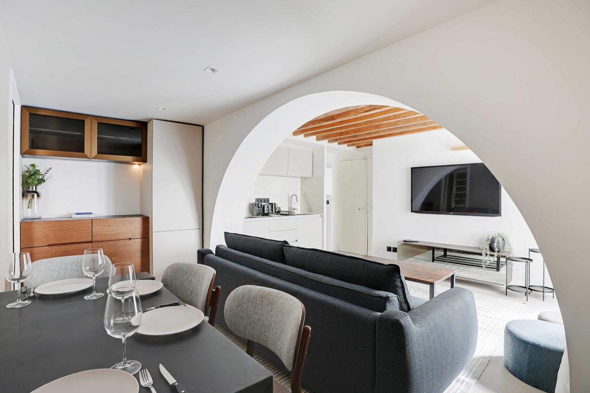 Appartement Cosy - 1br - 4p - Les Halles